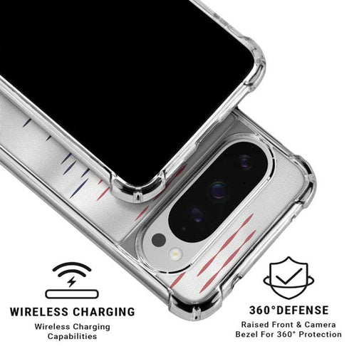 South Korea Soccer Flag Google Pixel 10 Pro XL Clear Case